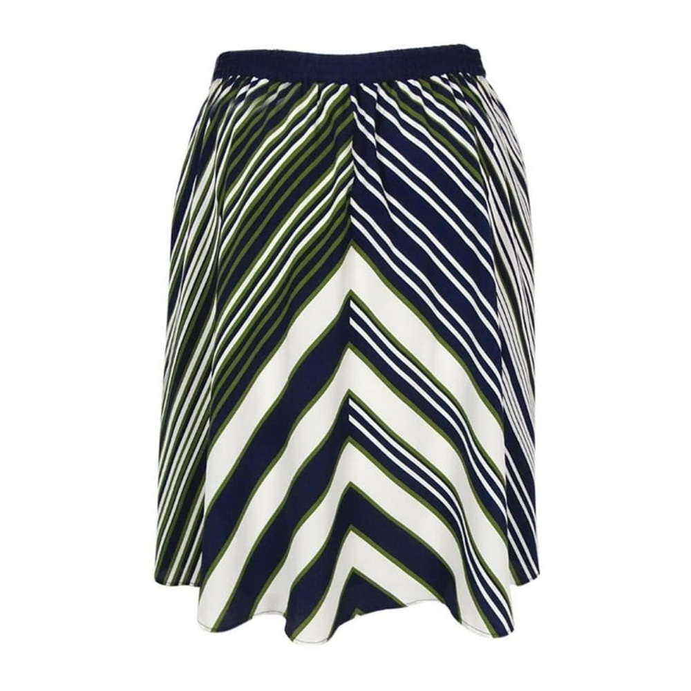 Tommy Hilfiger Women's Chevron-Stripe Skirt size L - Picture 2 of 14